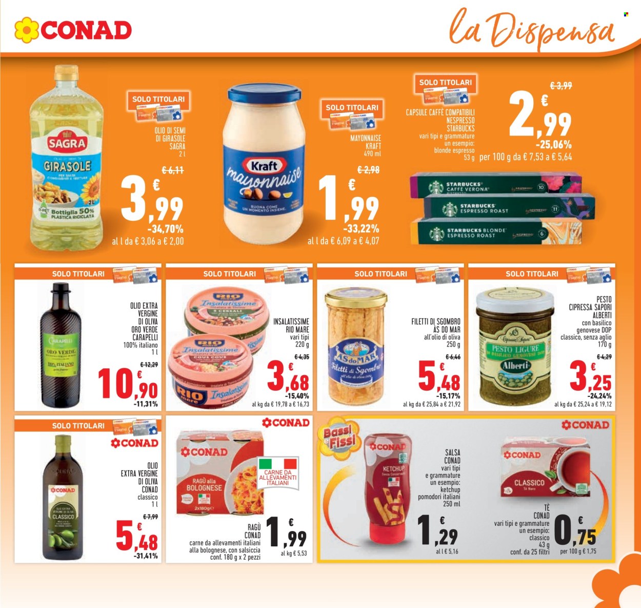 Volantino Conad - 8/5/2025 - 21/5/2025. Pagina 1
