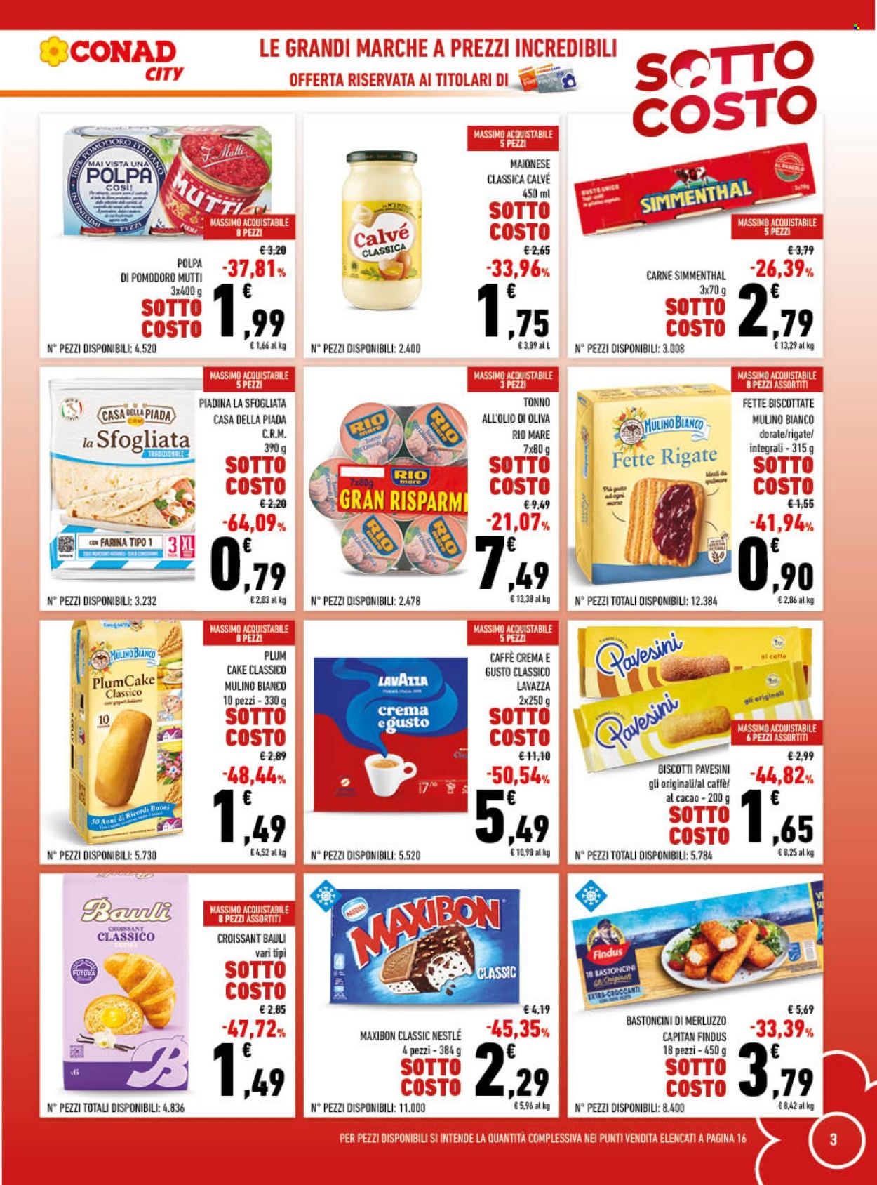Volantino Conad - 8/5/2025 - 17/5/2025. Pagina 1