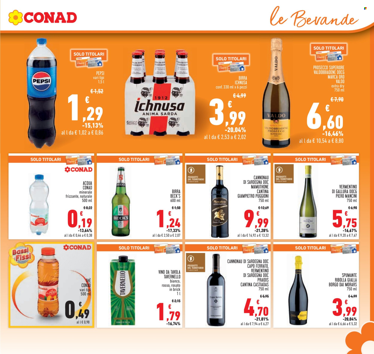 Volantino Conad - 8/5/2025 - 21/5/2025. Pagina 1