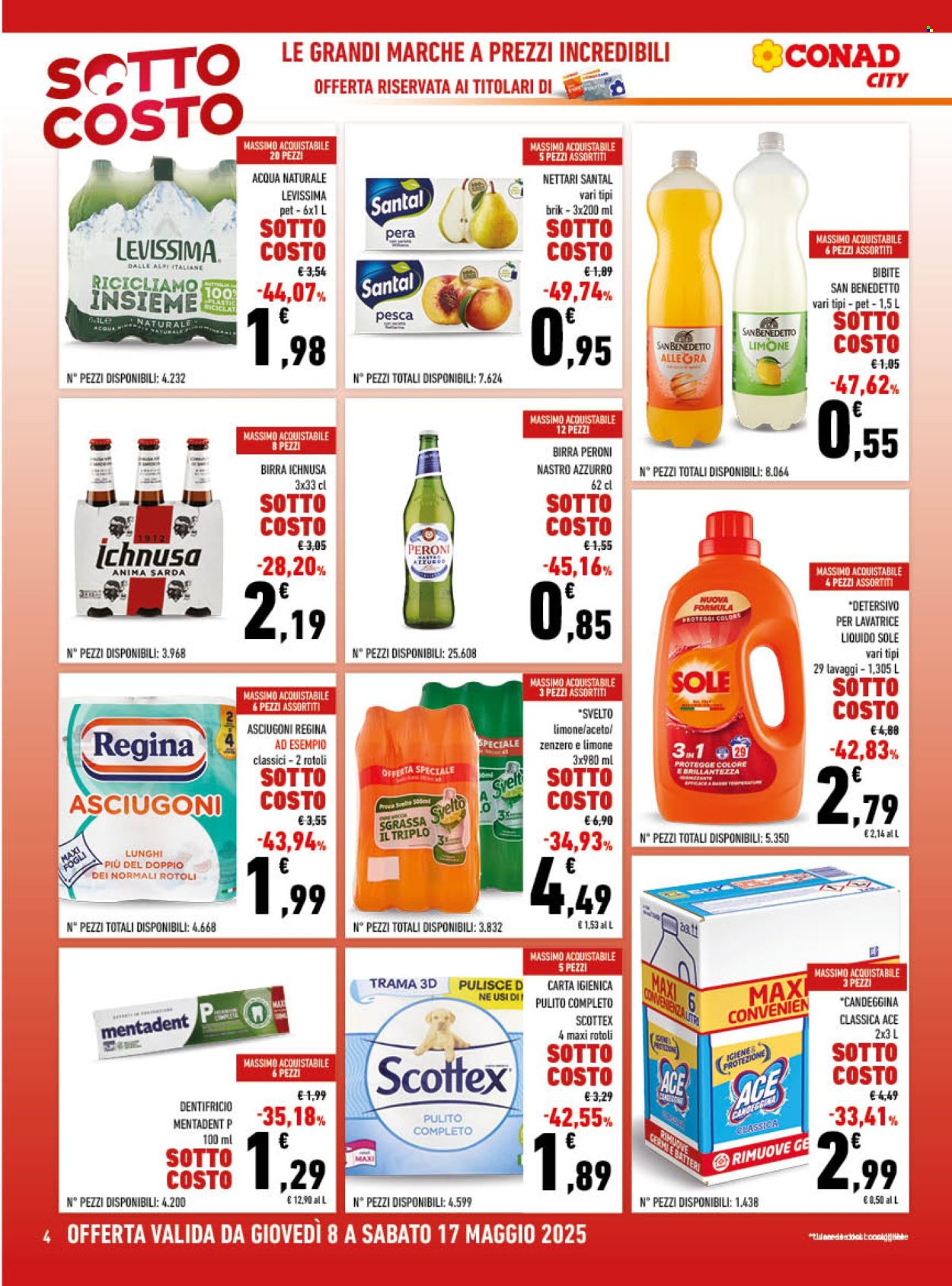 Volantino Conad - 8/5/2025 - 17/5/2025. Pagina 1