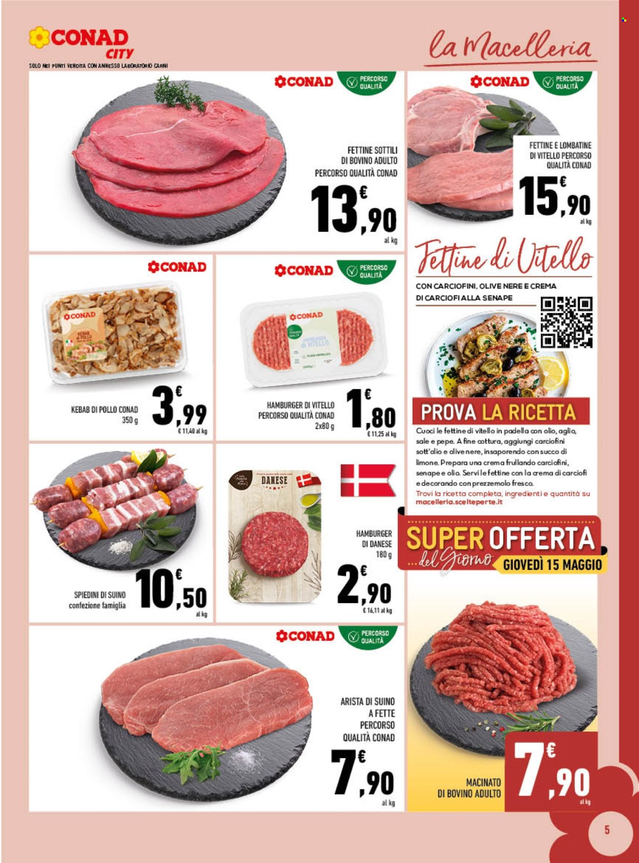 Volantino Conad - 8/5/2025 - 17/5/2025. Pagina 1