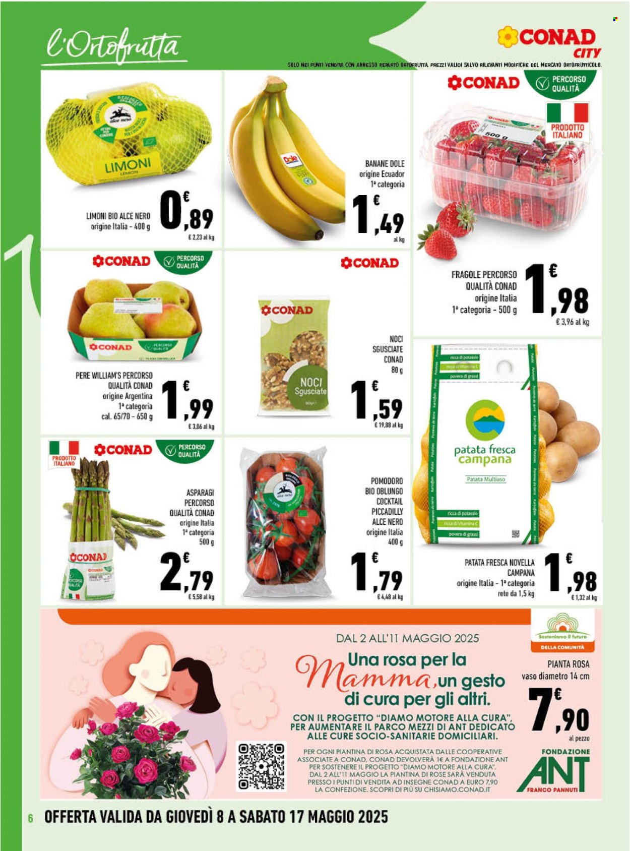 Volantino Conad - 8/5/2025 - 17/5/2025. Pagina 1