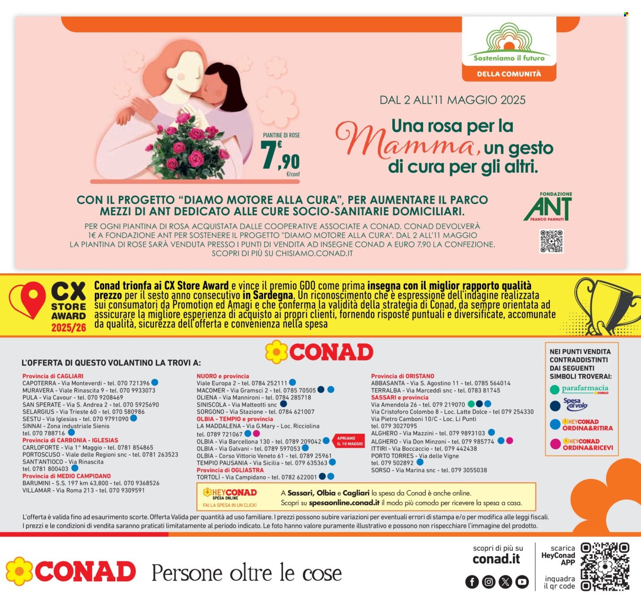 Volantino Conad - 8/5/2025 - 21/5/2025. Pagina 1