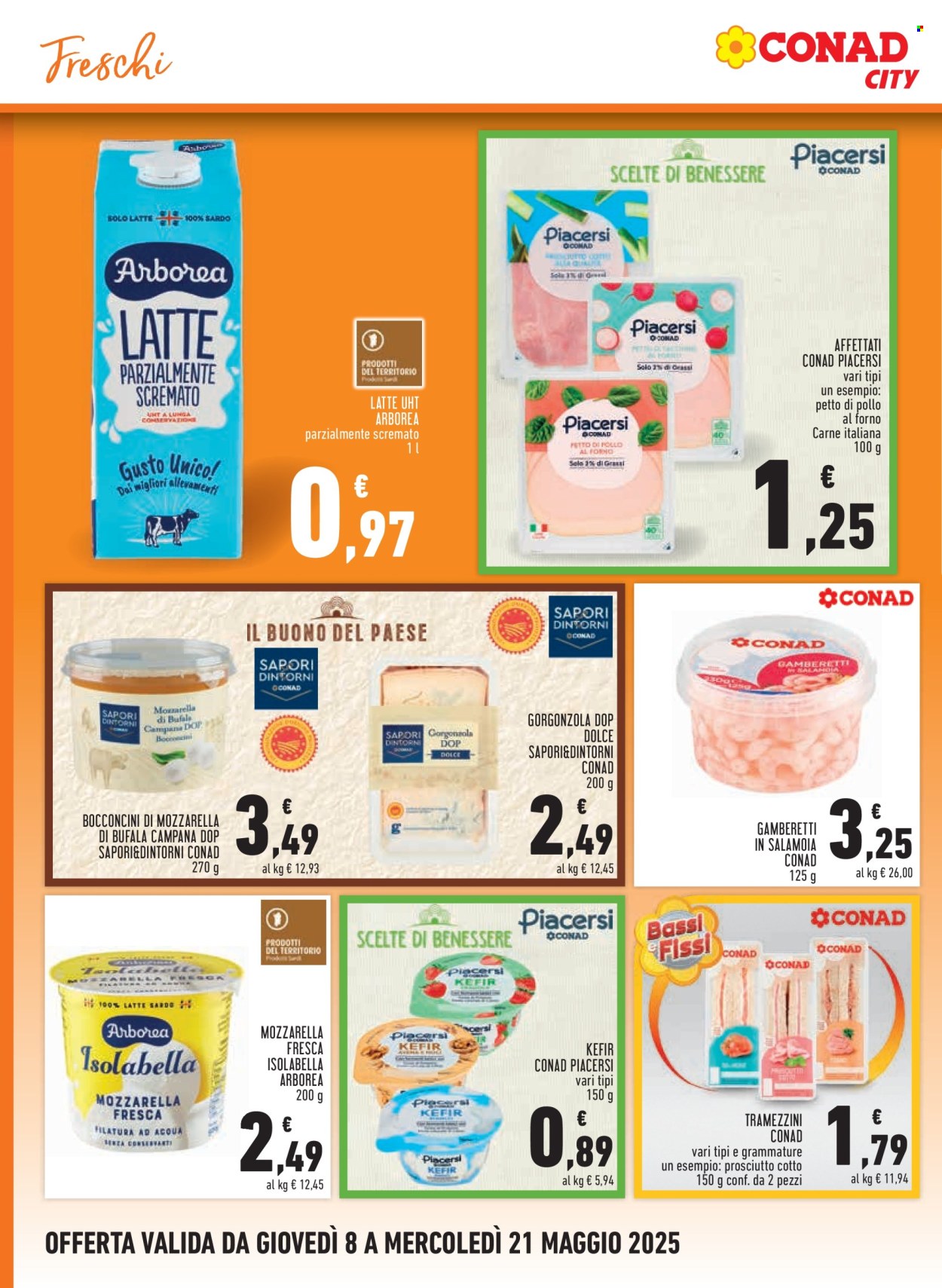Volantino Conad - 8/5/2025 - 21/5/2025. Pagina 1