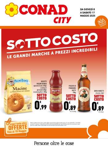 Volantino Conad - 8/5/2025 - 17/5/2025.