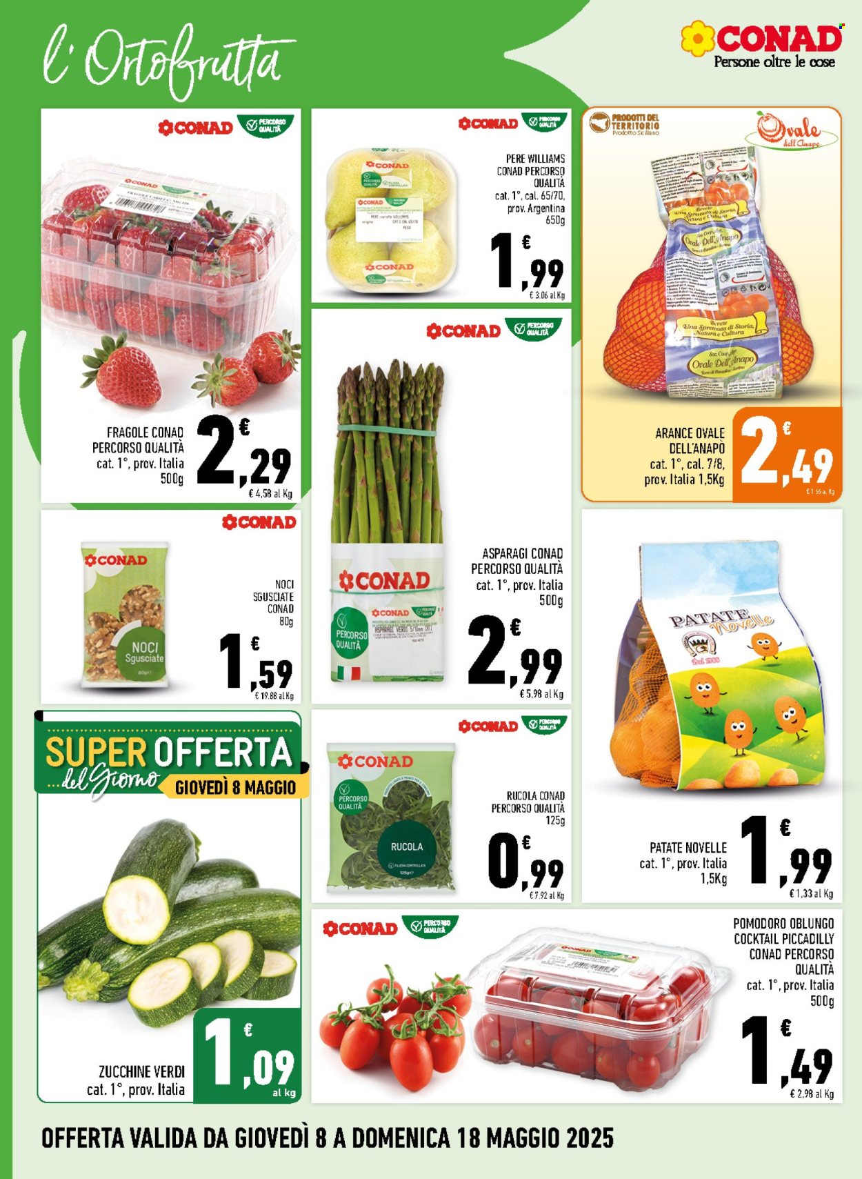 Volantino Conad - 8/5/2025 - 17/5/2025. Pagina 1