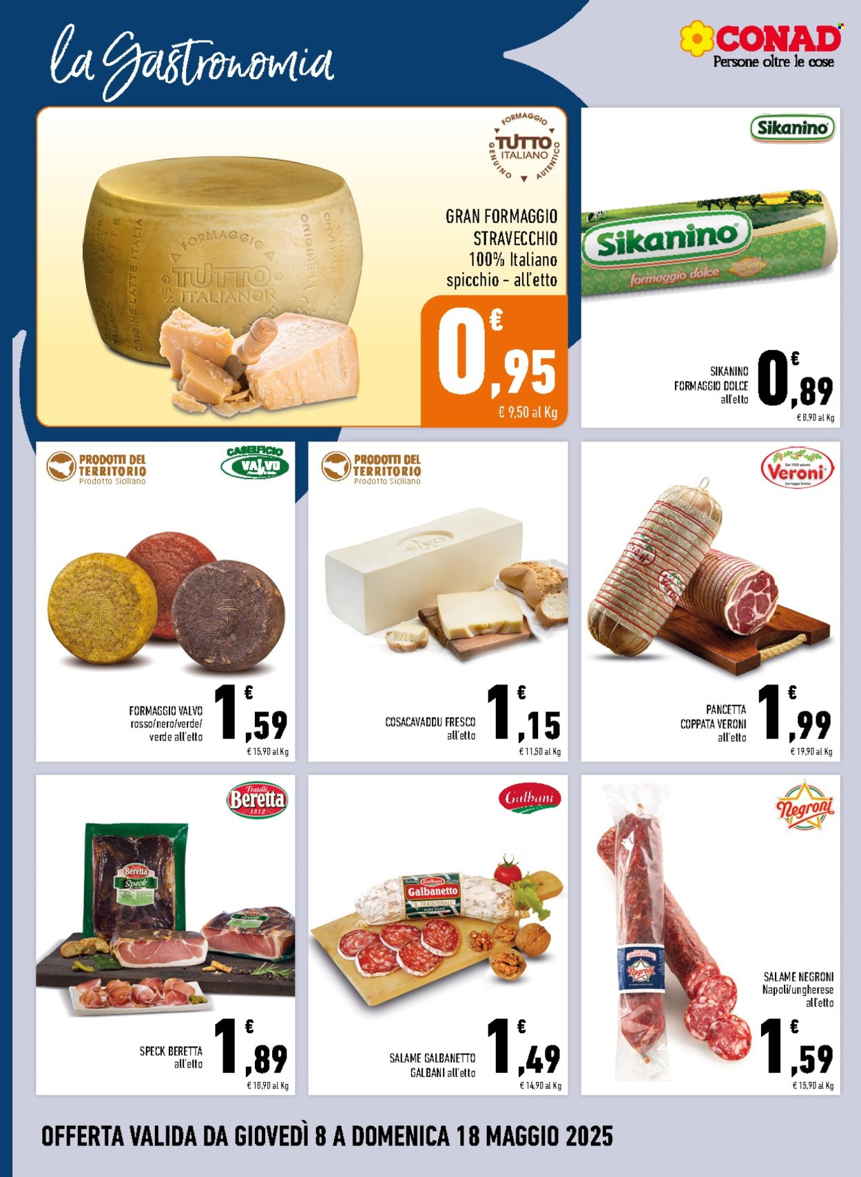 Volantino Conad - 8/5/2025 - 17/5/2025. Pagina 1