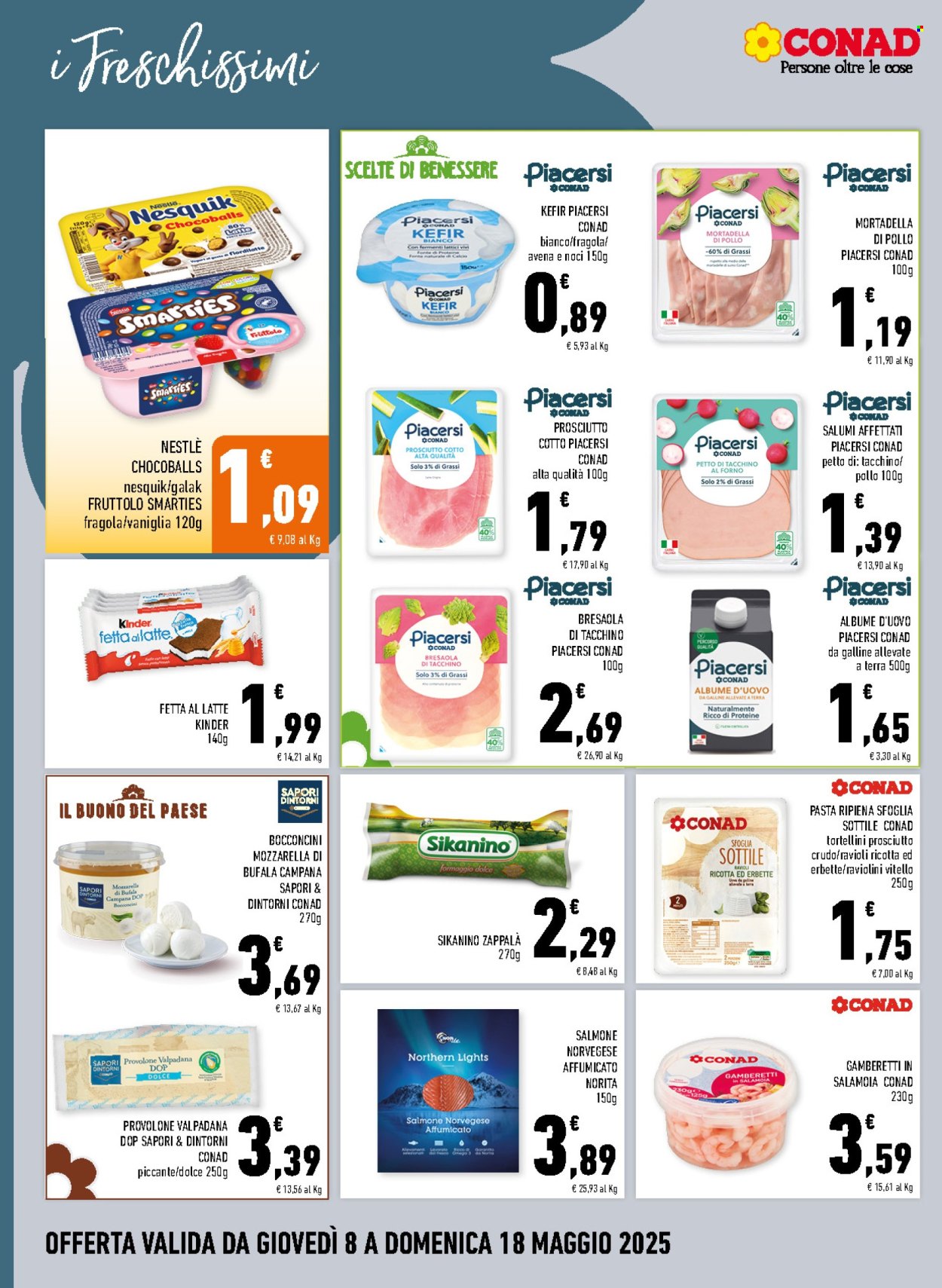 Volantino Conad - 8/5/2025 - 17/5/2025. Pagina 1