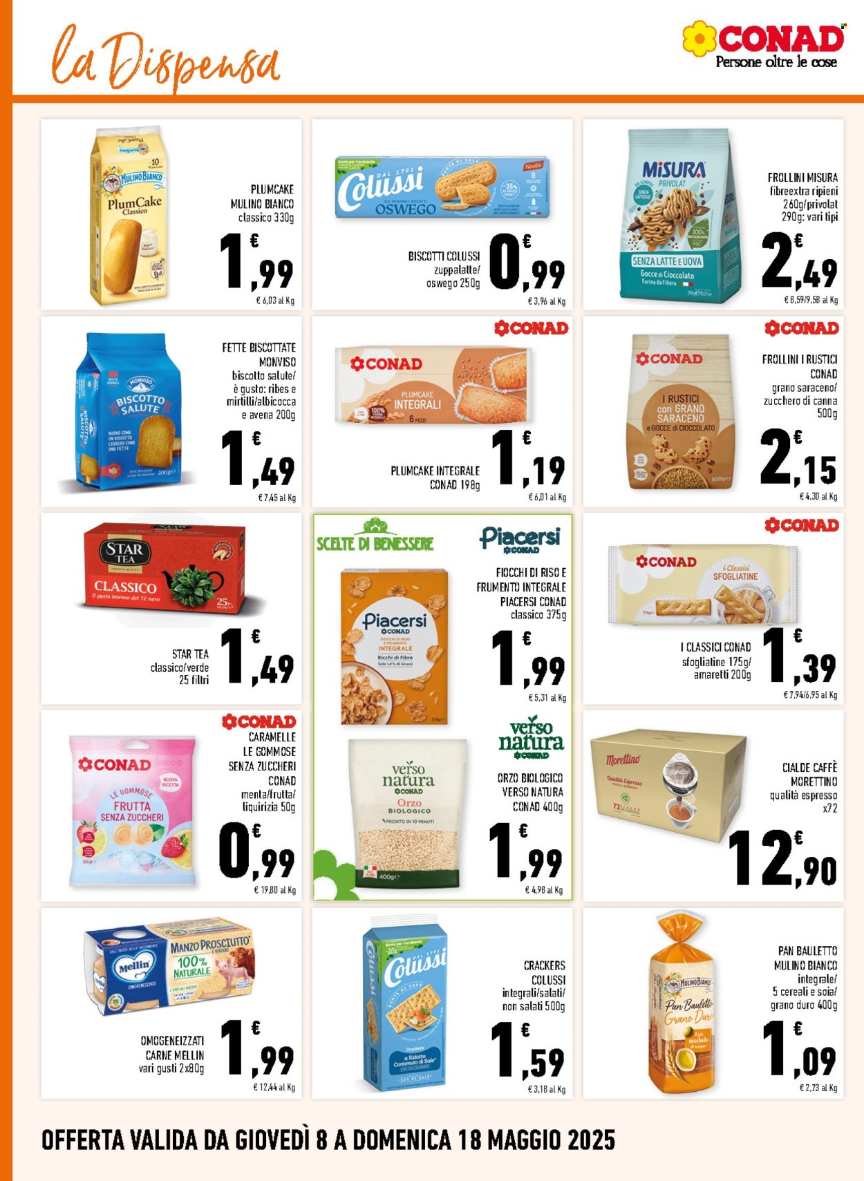 Volantino Conad - 8/5/2025 - 17/5/2025. Pagina 1