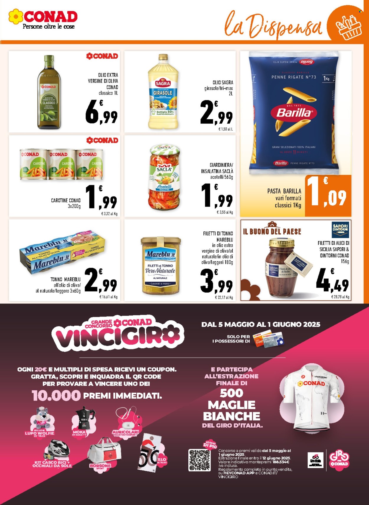 Volantino Conad - 8/5/2025 - 17/5/2025. Pagina 1