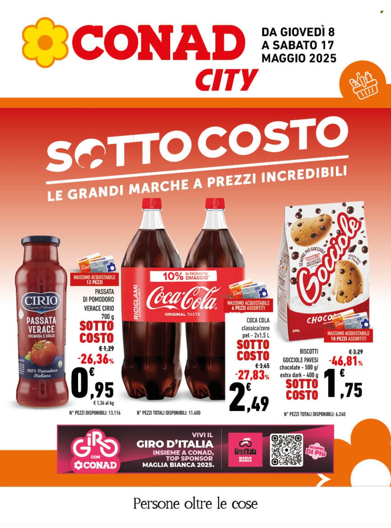 Volantino Conad City - 8/5/2025 - 17/5/2025. Pagina 1