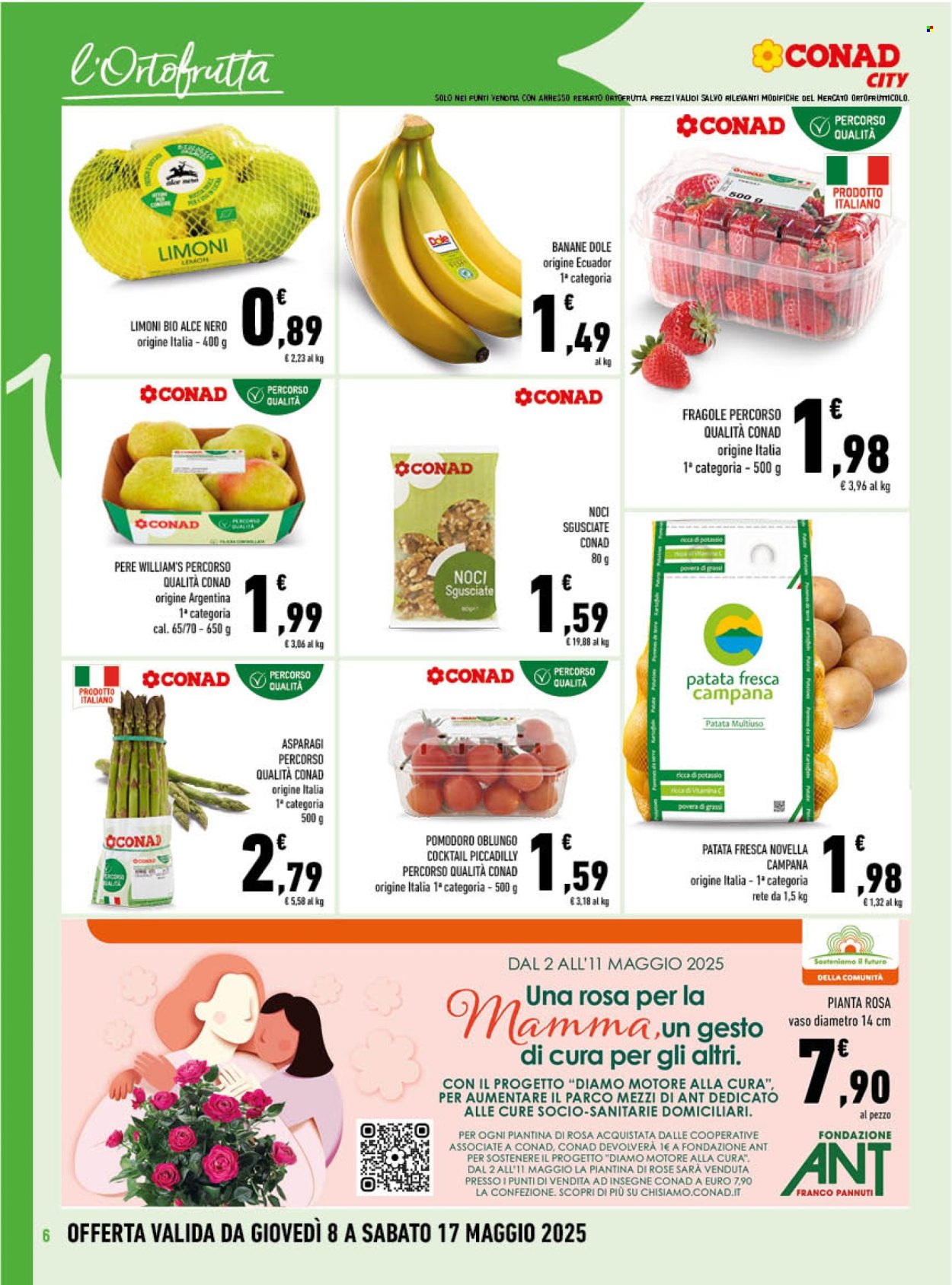 Volantino Conad City - 8/5/2025 - 17/5/2025. Pagina 1