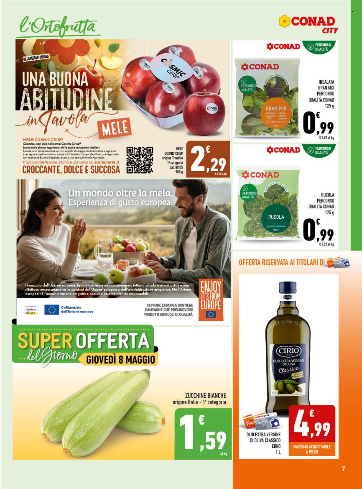 Volantino Conad City - 8/5/2025 - 17/5/2025. Pagina 1
