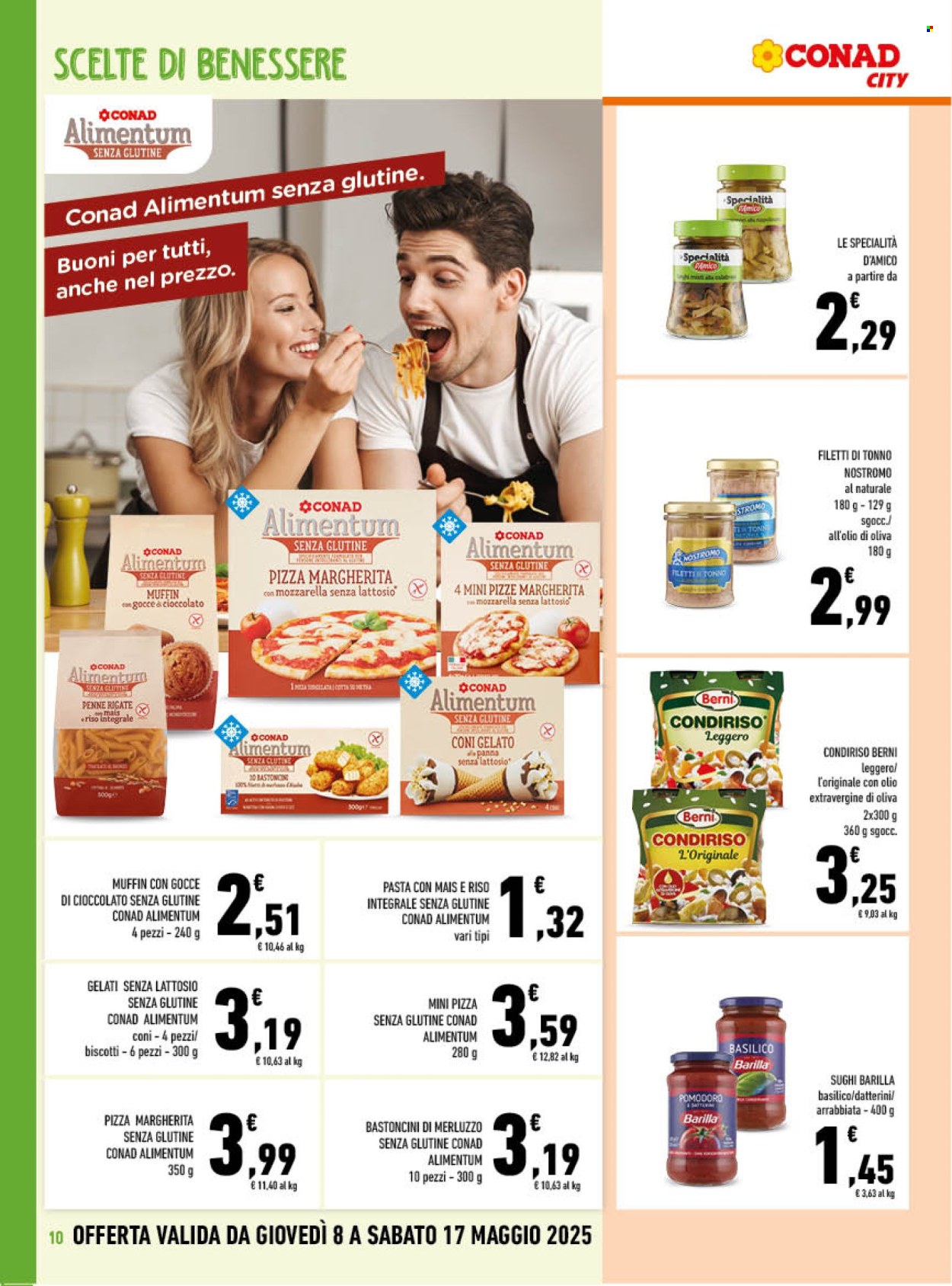 Volantino Conad City - 8/5/2025 - 17/5/2025. Pagina 1