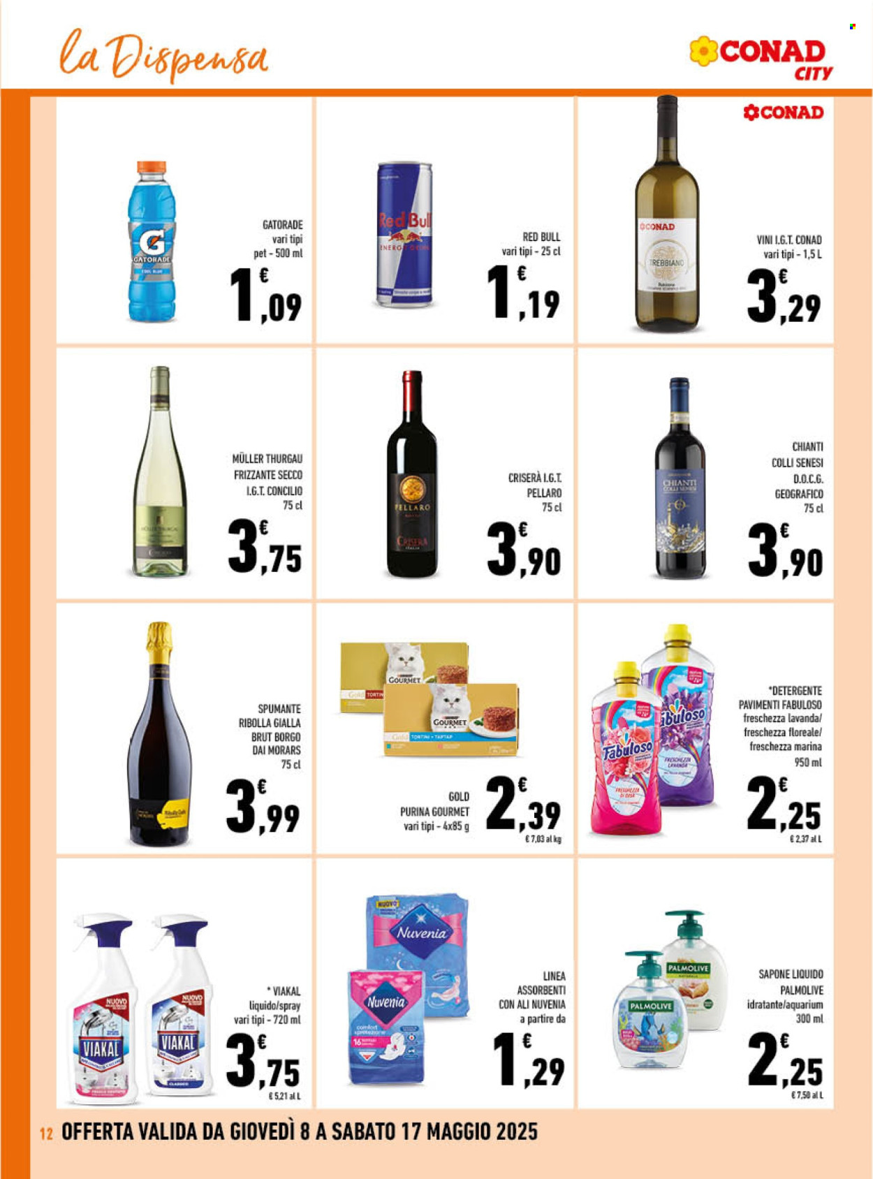 Volantino Conad City - 8/5/2025 - 17/5/2025. Pagina 1