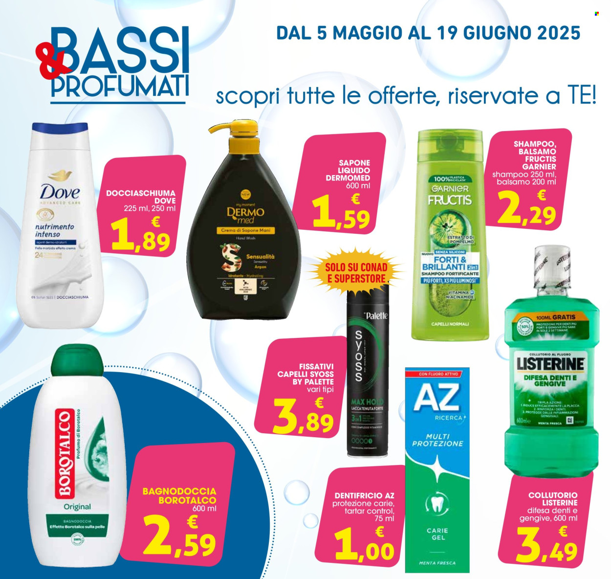 Volantino Conad - 5/5/2025 - 19/6/2025. Pagina 1