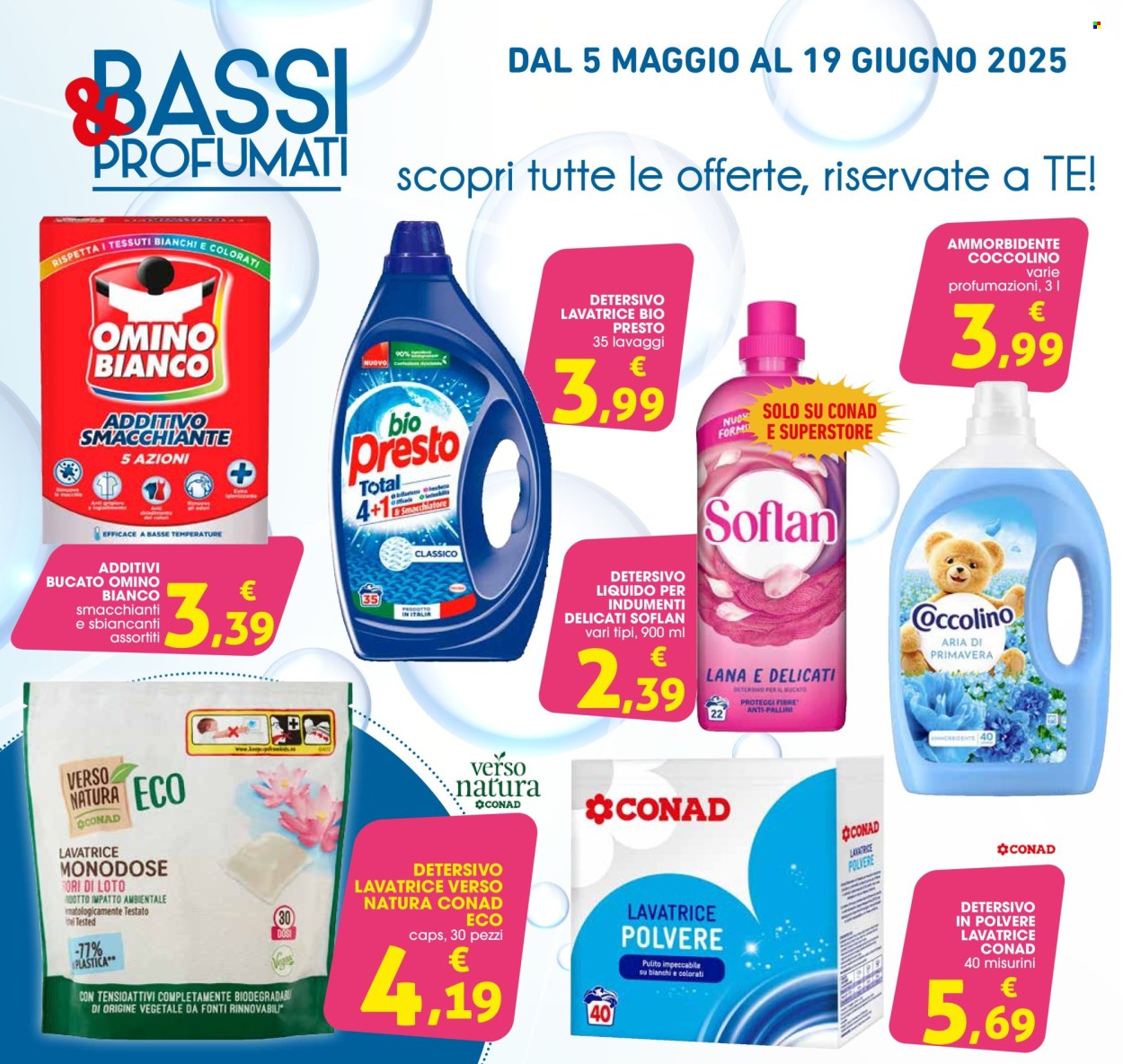 Volantino Conad - 5/5/2025 - 19/6/2025. Pagina 1