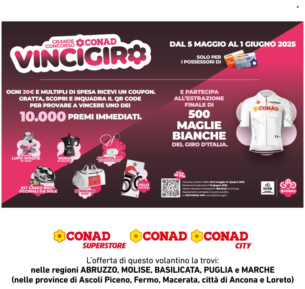 Volantino Conad - 5/5/2025 - 19/6/2025. Pagina 1