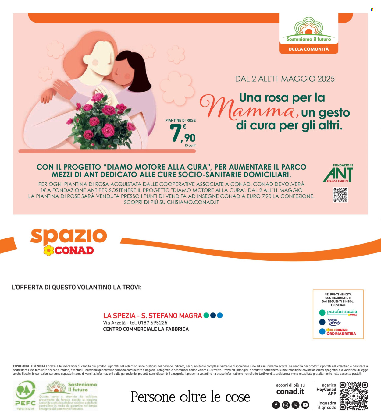 Volantino Spazio Conad - 9/5/2025 - 15/5/2025. Pagina 1