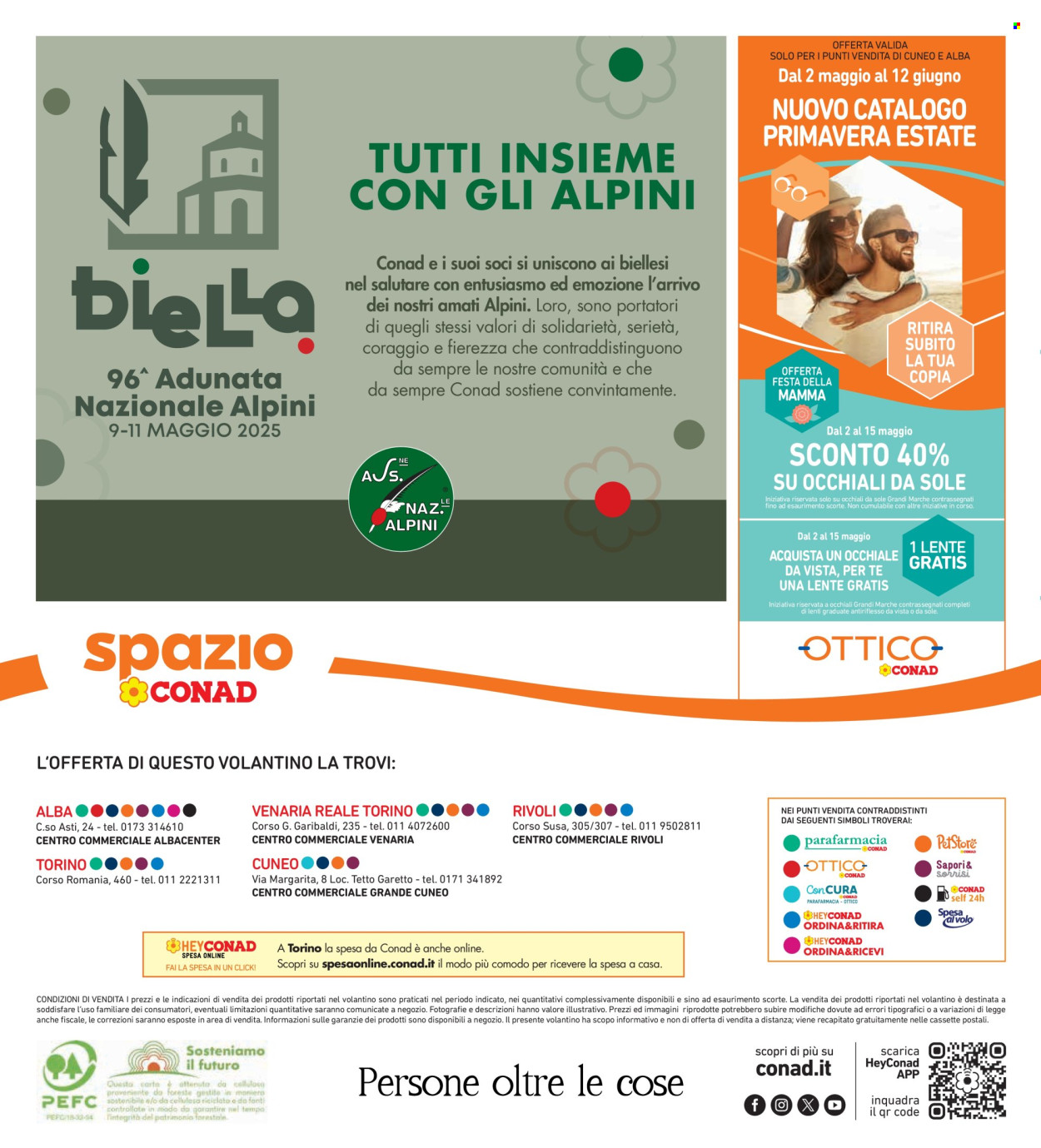 Volantino Spazio Conad - 9/5/2025 - 15/5/2025. Pagina 1