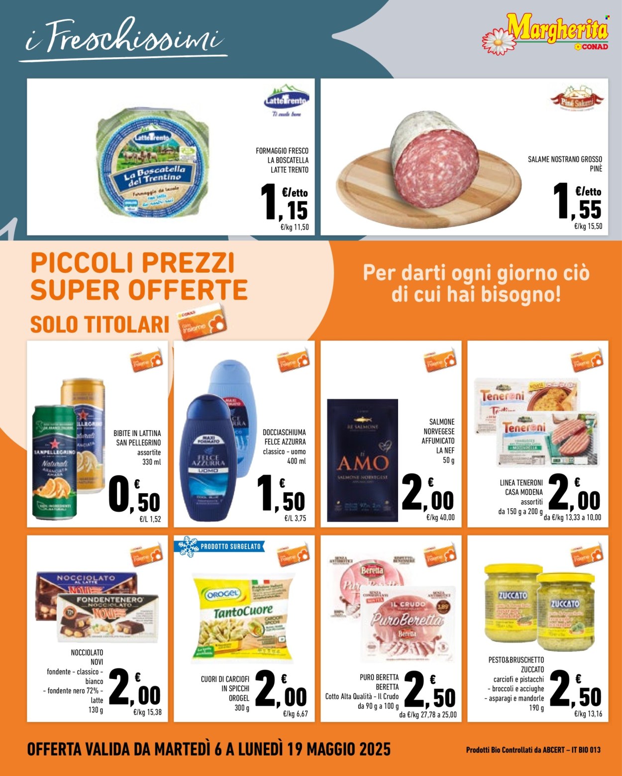 Volantino Margherita Conad - 6/5/2025 - 19/5/2025. Pagina 1