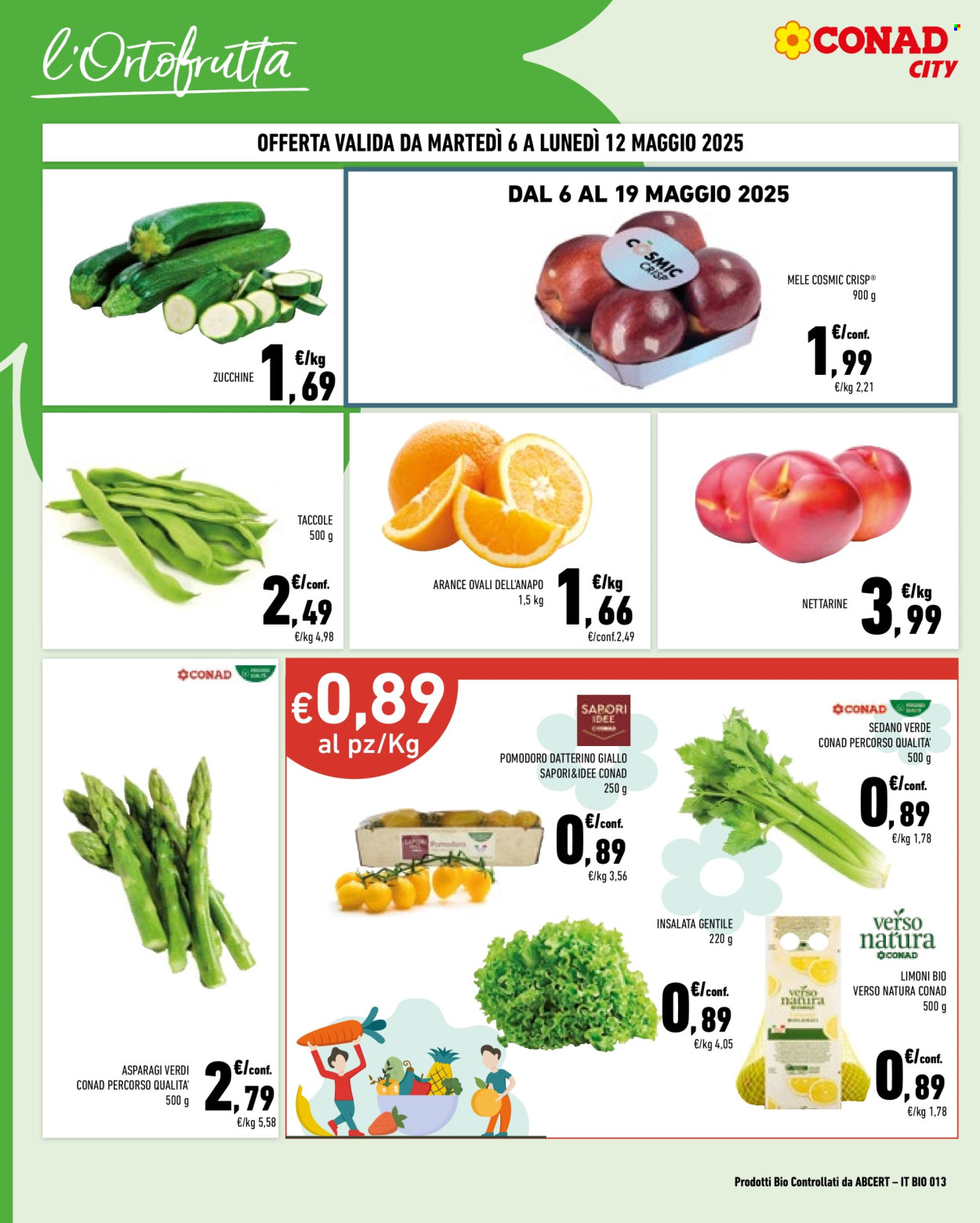 Volantino Conad - 6/5/2025 - 19/5/2025. Pagina 1