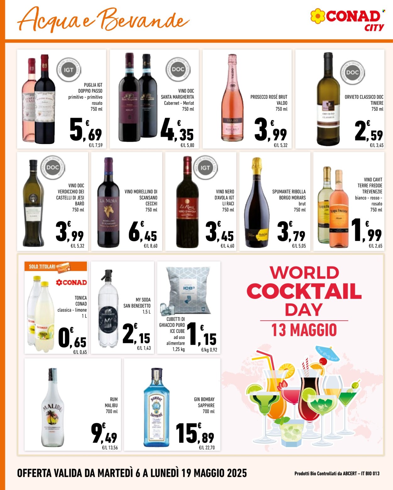 Volantino Conad - 6/5/2025 - 19/5/2025. Pagina 1