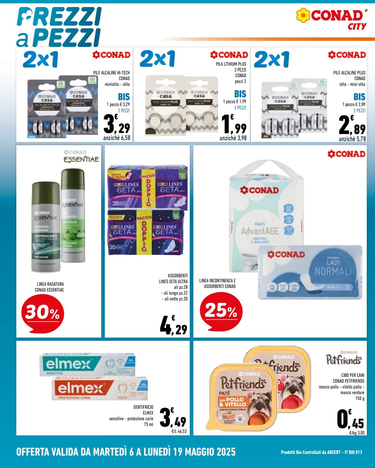 Volantino Conad - 6/5/2025 - 19/5/2025. Pagina 1