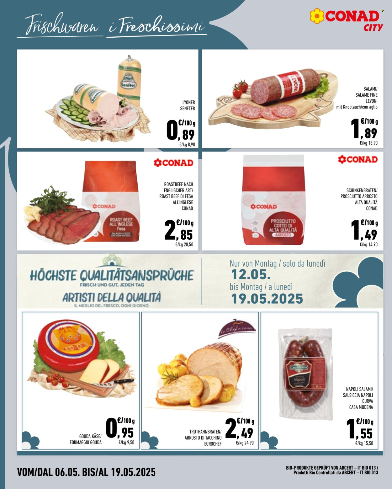 Volantino Conad City - 6/5/2025 - 19/5/2025. Pagina 1