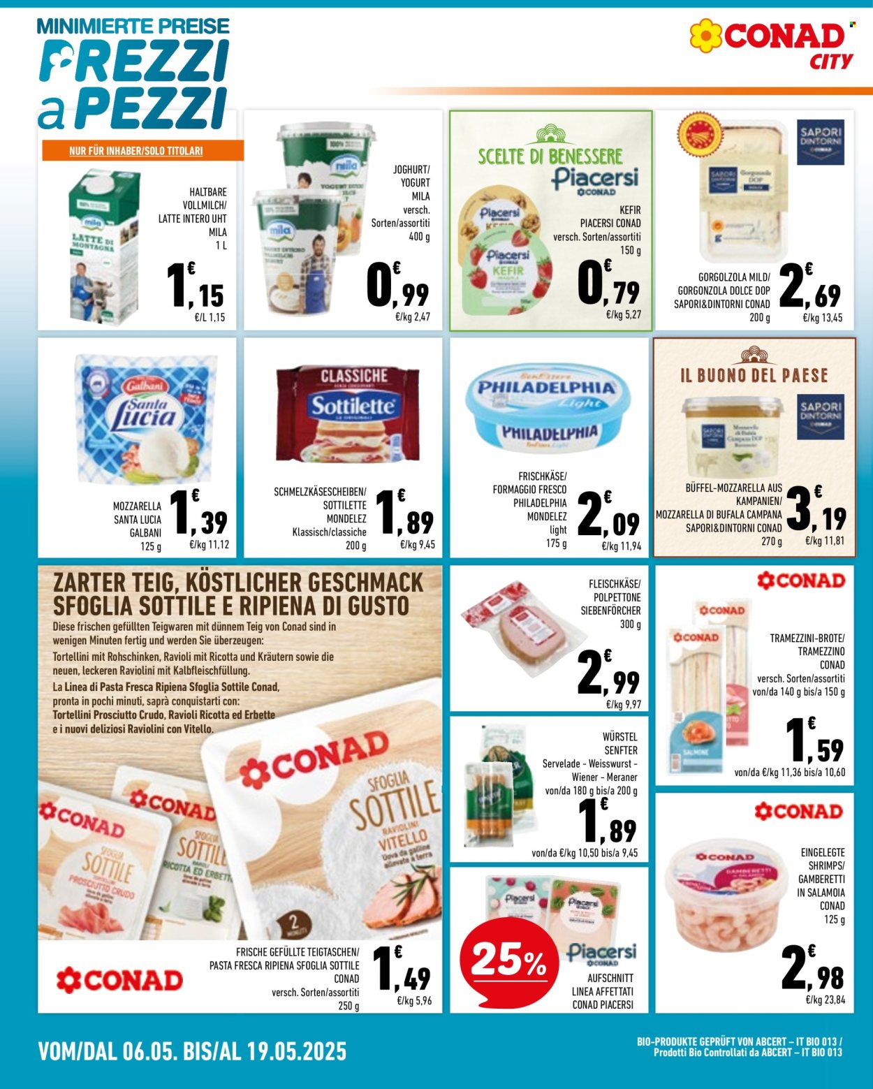 Volantino Conad City - 6/5/2025 - 19/5/2025. Pagina 1
