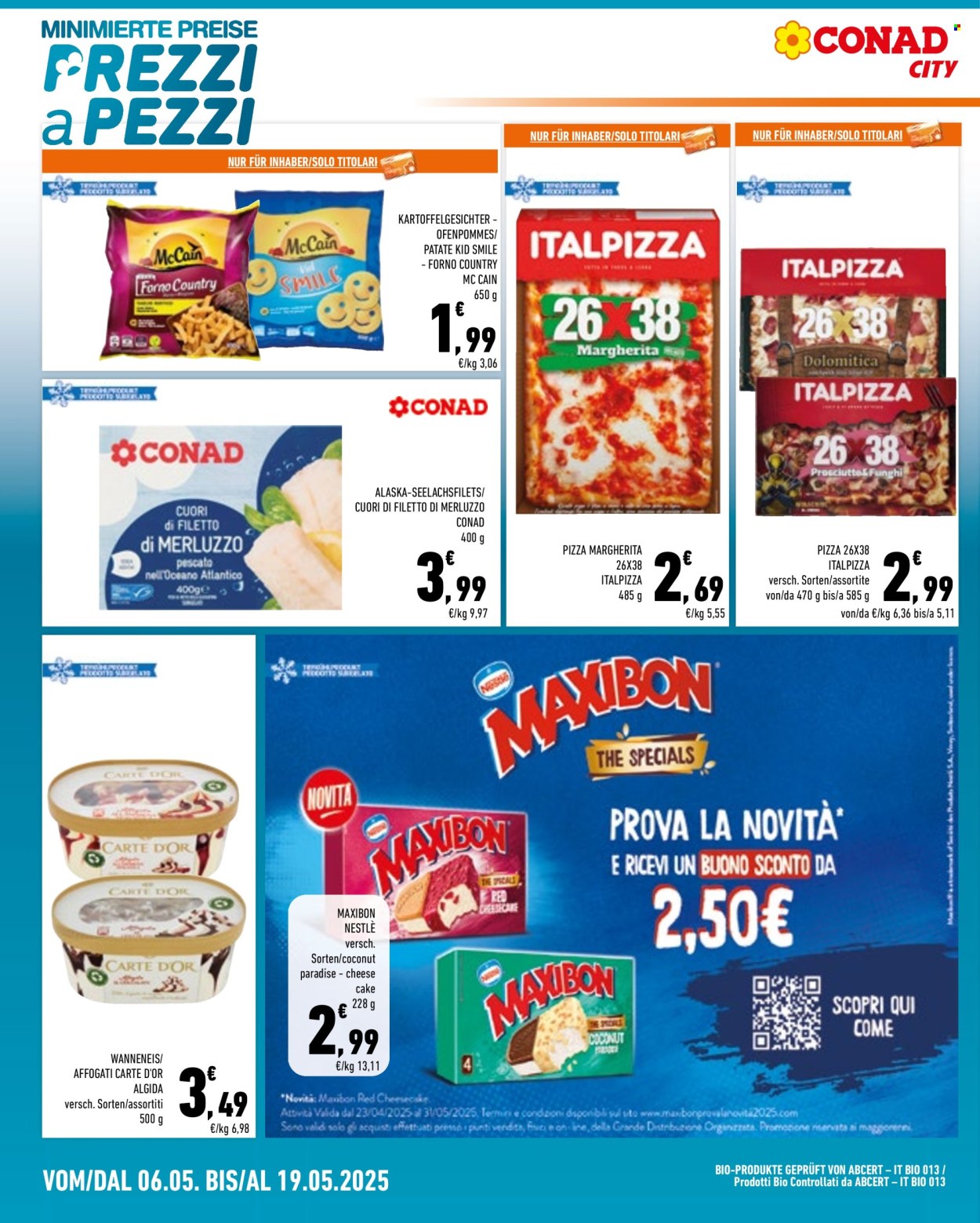 Volantino Conad City - 6/5/2025 - 19/5/2025. Pagina 1