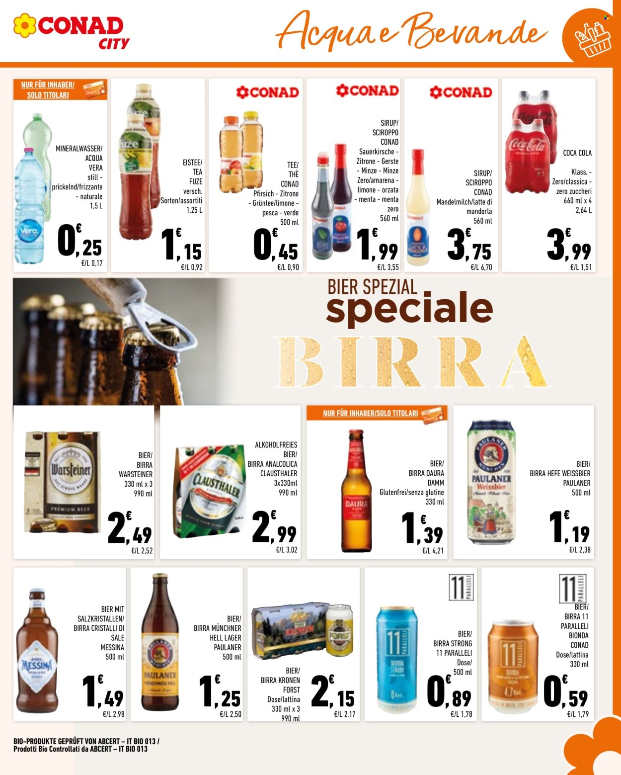 Volantino Conad City - 6/5/2025 - 19/5/2025. Pagina 1