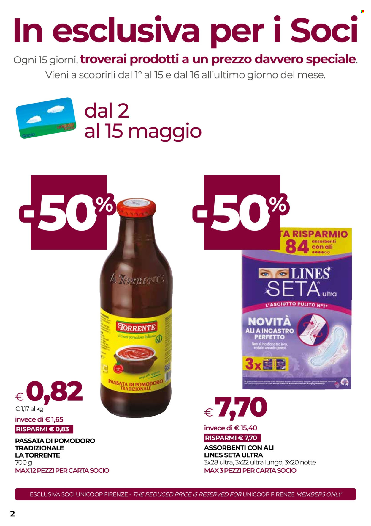 Volantino Coop - 4/5/2025 - 13/5/2025. Pagina 1