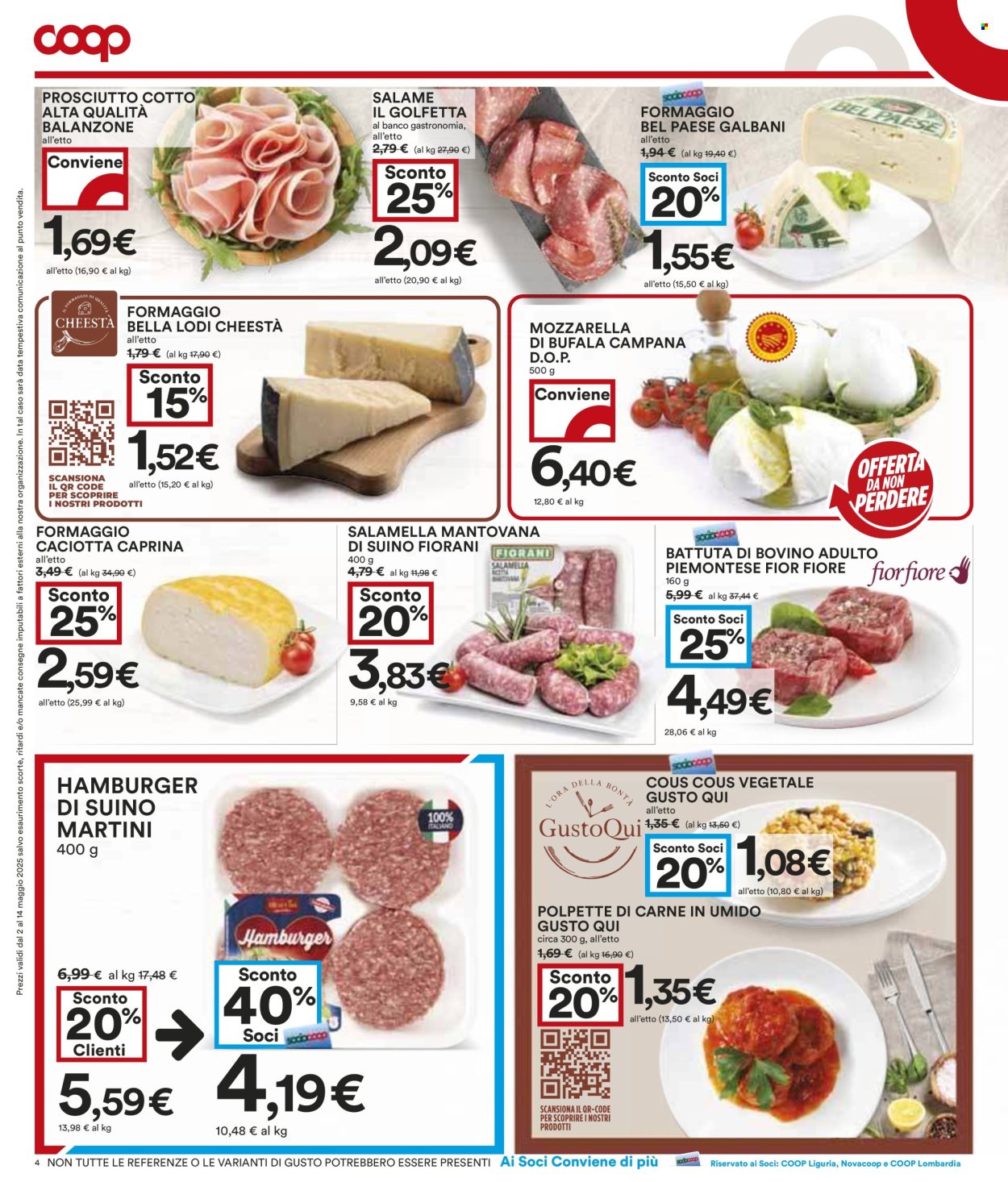 Volantino Coop - 2/5/2025 - 14/5/2025. Pagina 1