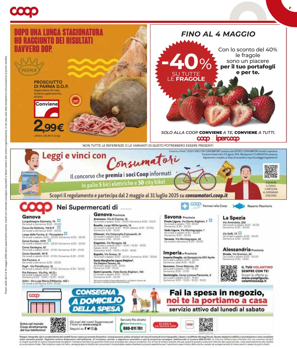 Volantino Coop - 2/5/2025 - 14/5/2025. Pagina 1