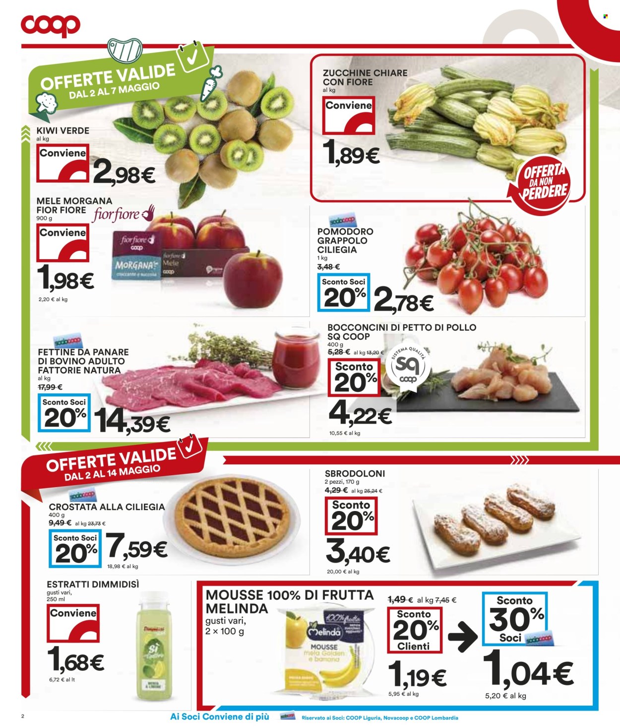 Volantino Coop - 2/5/2025 - 14/5/2025. Pagina 1