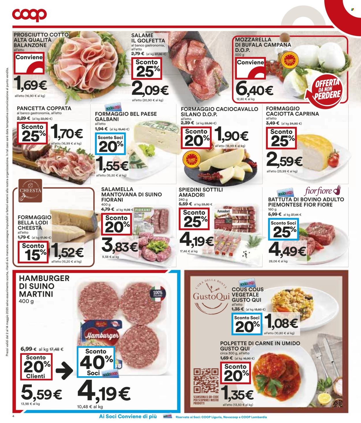 Volantino Coop - 2/5/2025 - 14/5/2025. Pagina 1