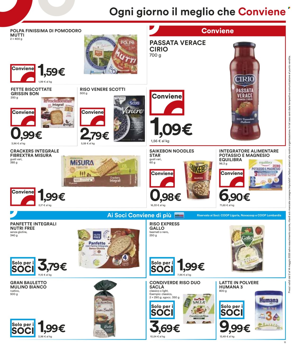 Volantino Coop - 2/5/2025 - 14/5/2025. Pagina 1