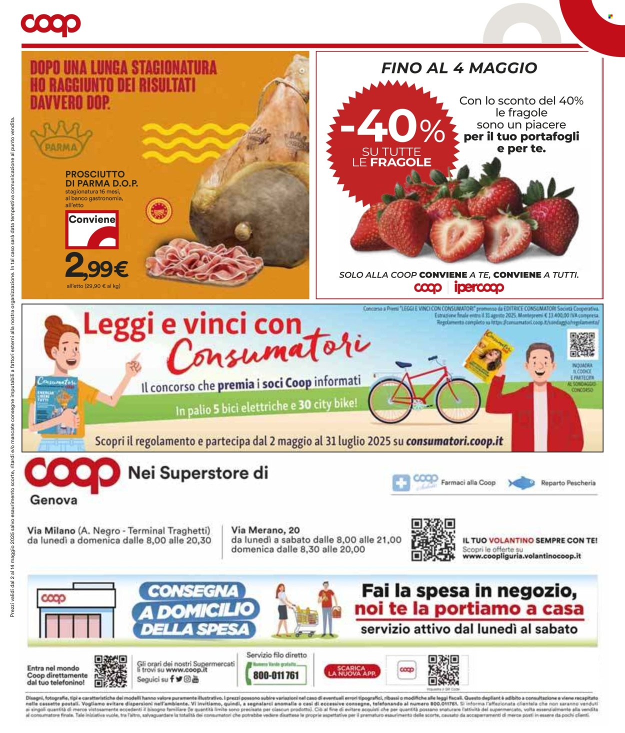 Volantino Coop - 2/5/2025 - 14/5/2025. Pagina 1