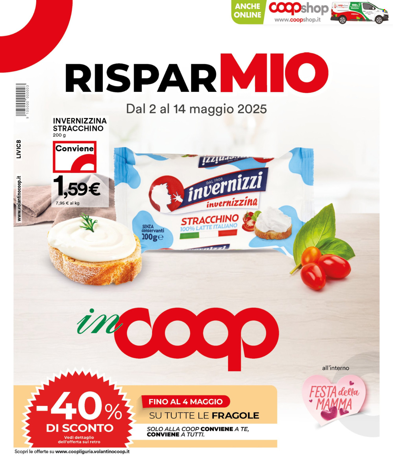 Volantino Coop - 2/5/2025 - 14/5/2025. Pagina 1