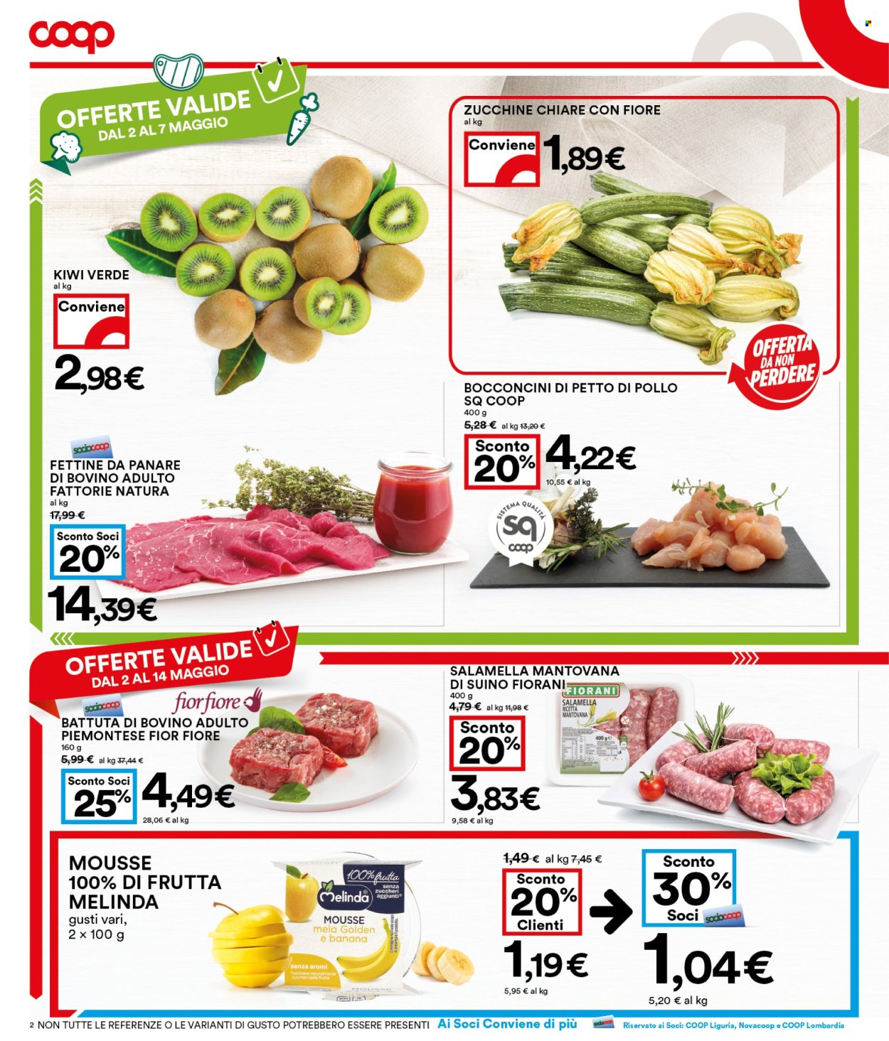 Volantino Coop - 2/5/2025 - 14/5/2025. Pagina 1