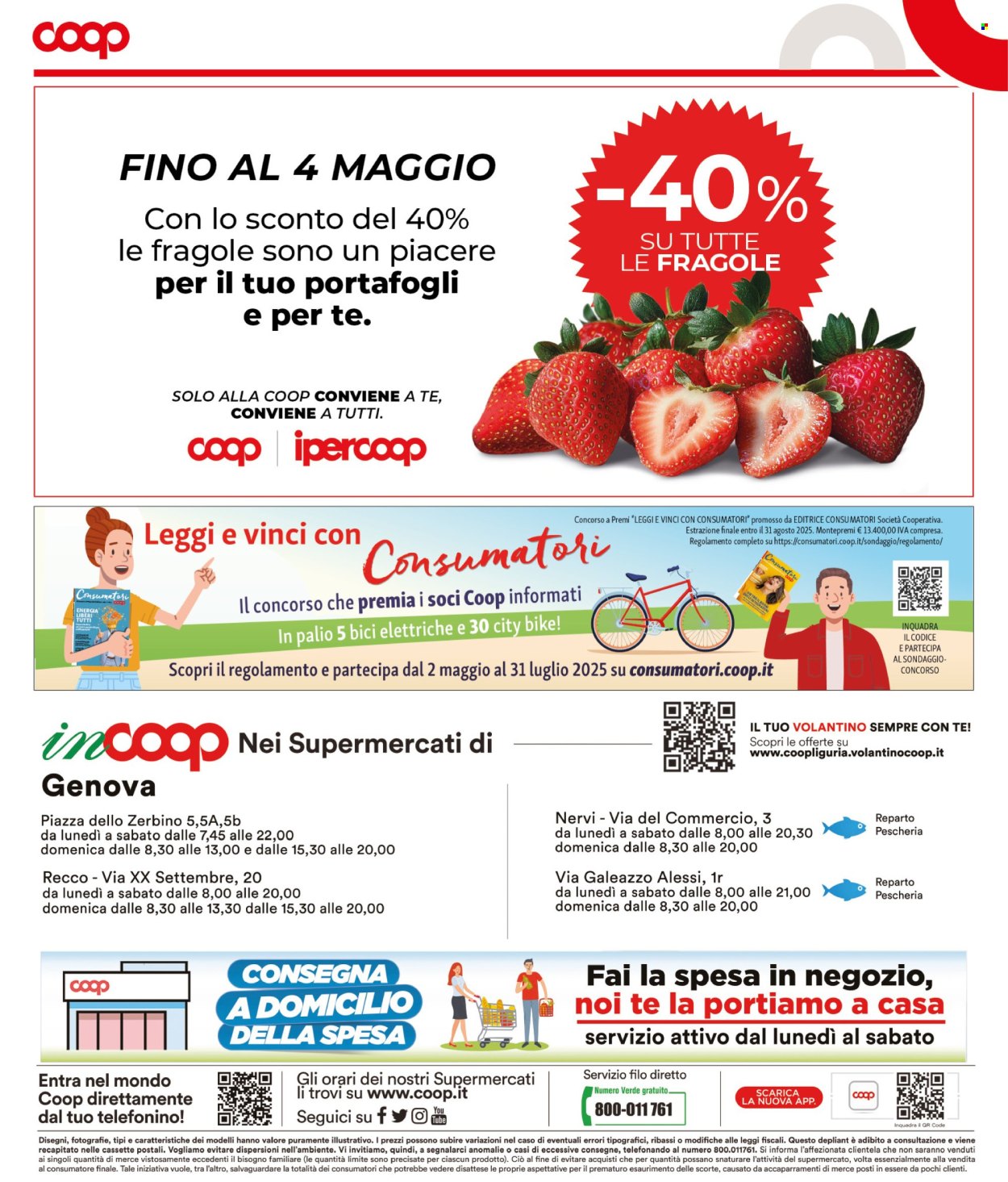 Volantino Coop - 2/5/2025 - 14/5/2025. Pagina 1