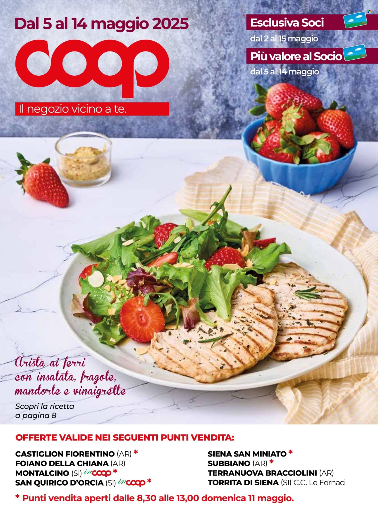 Volantino Coop - 4/5/2025 - 13/5/2025. Pagina 1