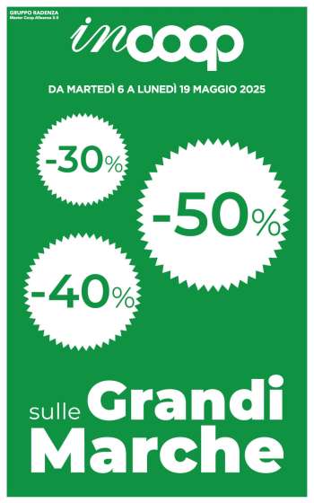Volantino Coop - 6/5/2025 - 19/5/2025.