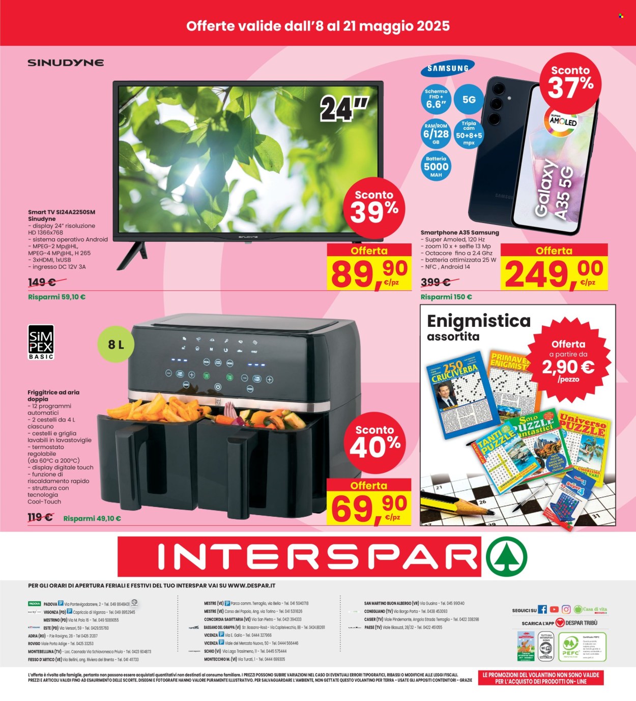 Volantino Interspar - 8/5/2025 - 21/5/2025. Pagina 1
