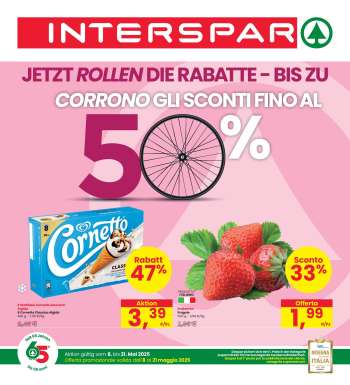 Volantino Interspar - 8/5/2025 - 21/5/2025.