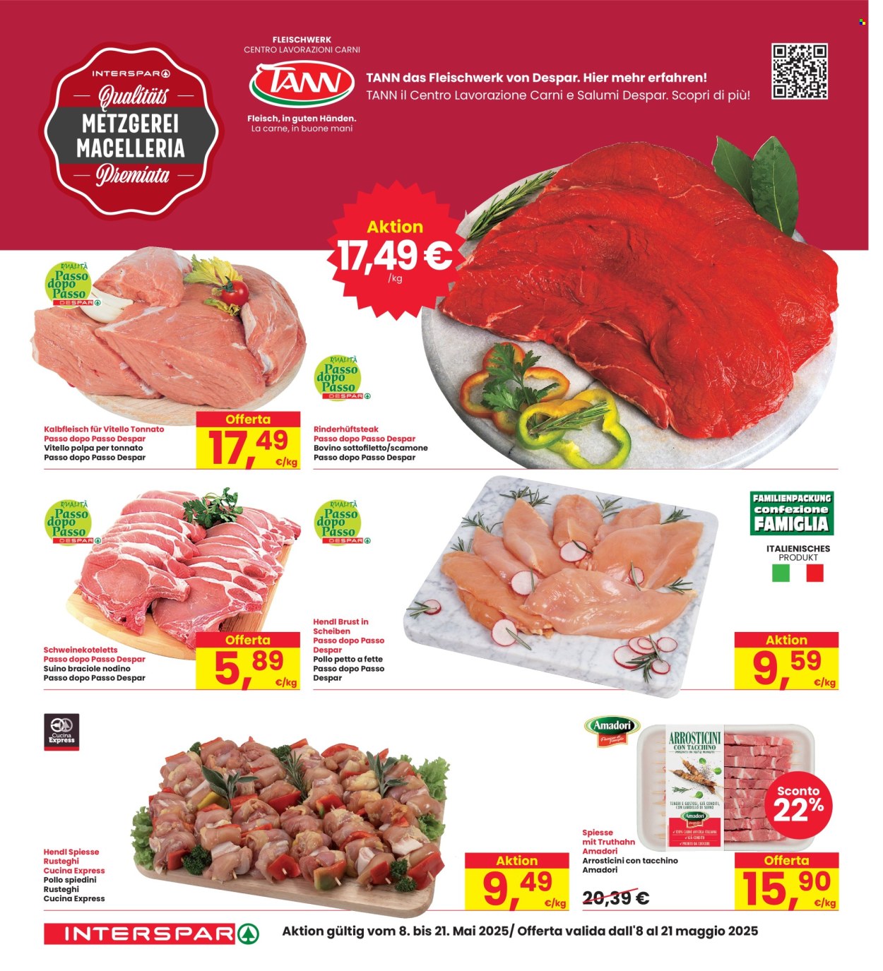 Volantino Interspar - 8/5/2025 - 21/5/2025. Pagina 1