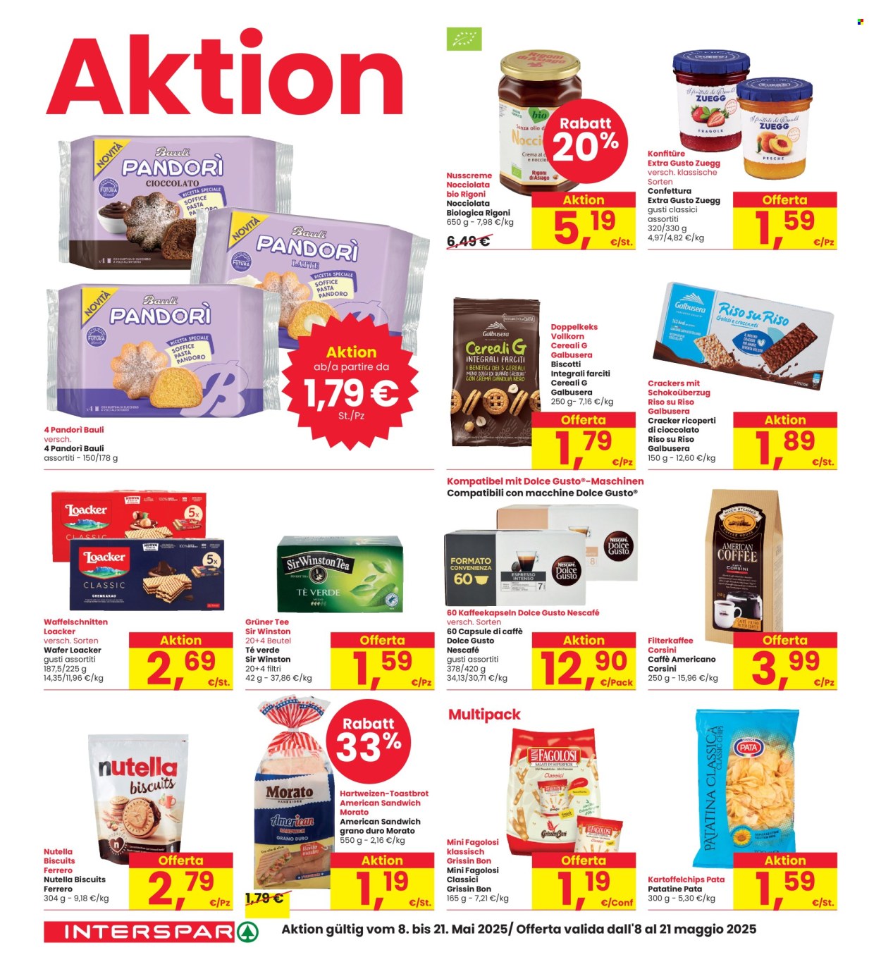 Volantino Interspar - 8/5/2025 - 21/5/2025. Pagina 1