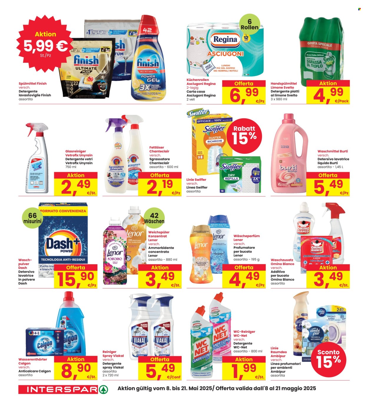 Volantino Interspar - 8/5/2025 - 21/5/2025. Pagina 1