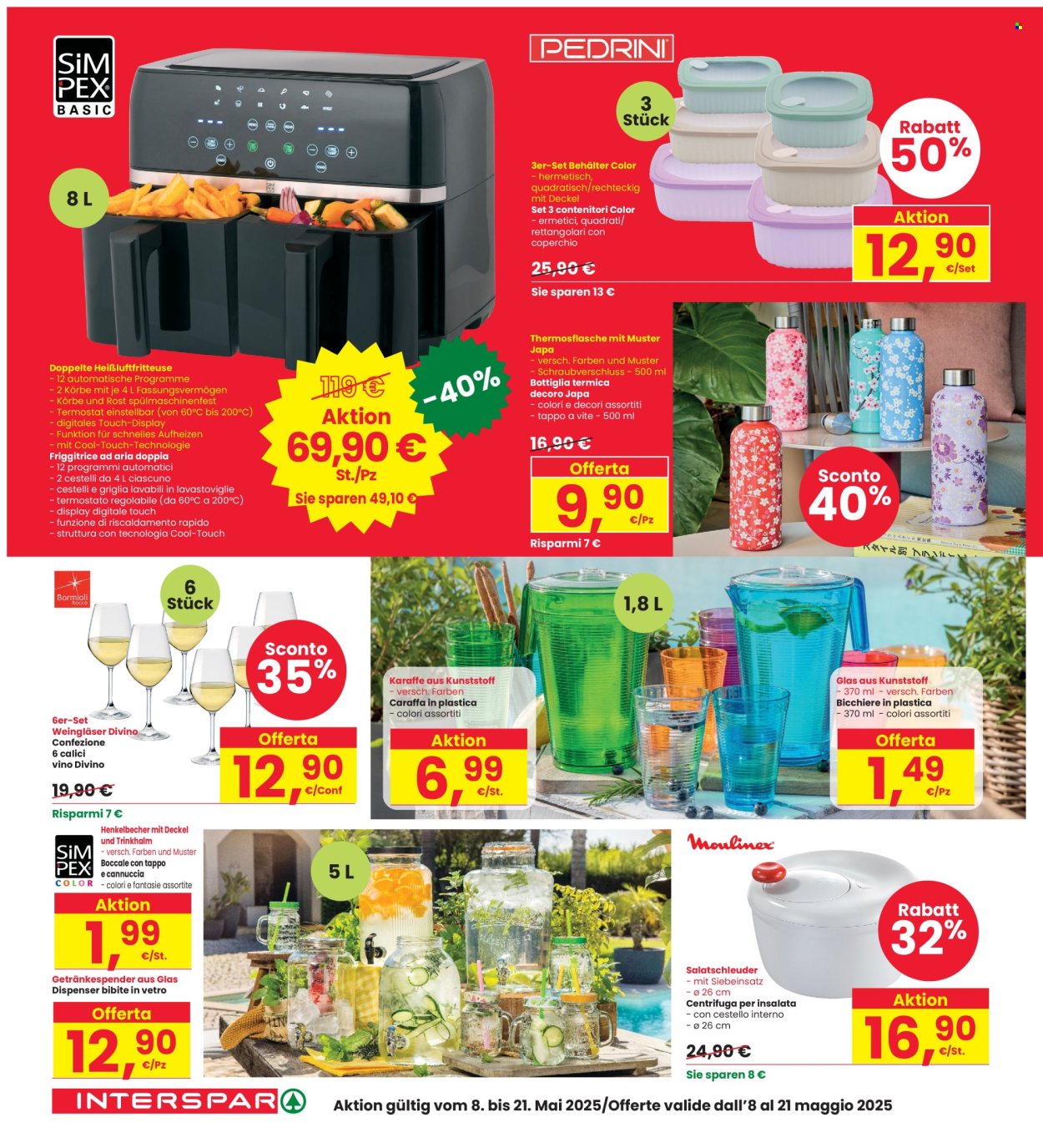 Volantino Interspar - 8/5/2025 - 21/5/2025. Pagina 1